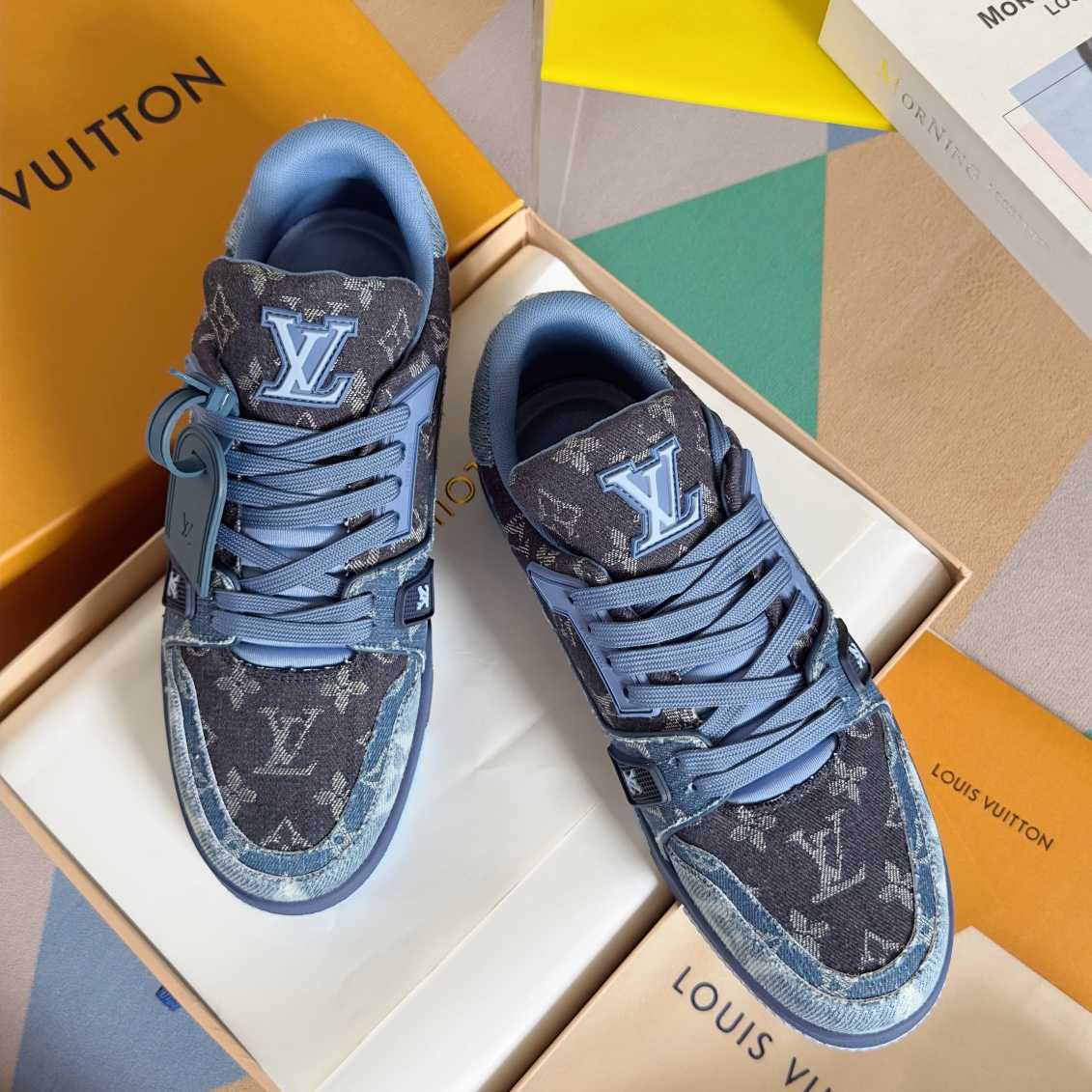 Louis Vuitton LV Trainer Sneaker    - DopestKickz