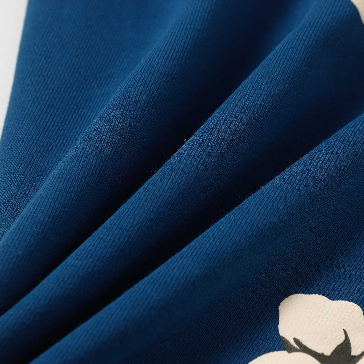 Denim Tears Cactus Tears Wreath Sweatpants Blue - DopestKickz