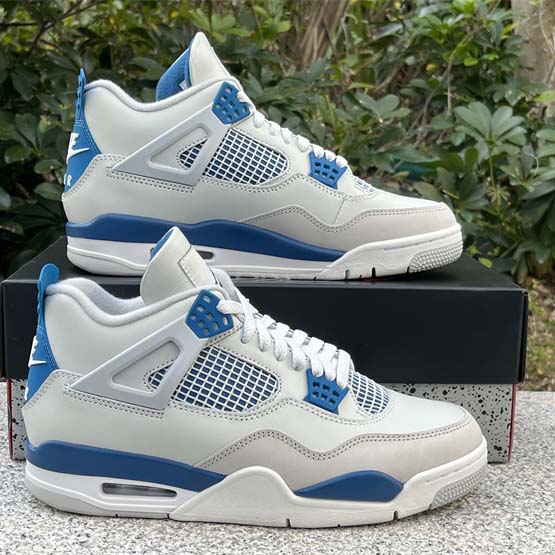 Air Jordan 4 “Military Blue” Sneakers    FV5029-141 - DopestKickz