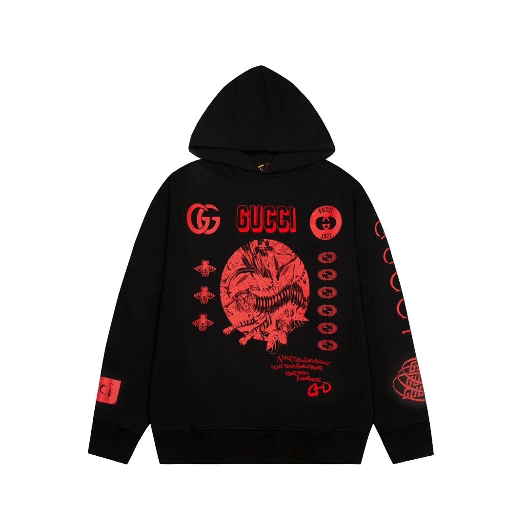 Gucci Symbols Hooded Sweatshirt - DopestKickz