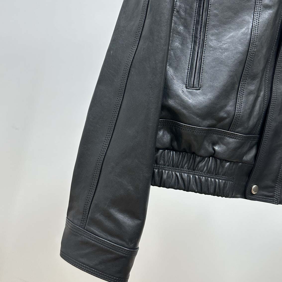 Saint Laurent Leather Jacket - DopestKickz
