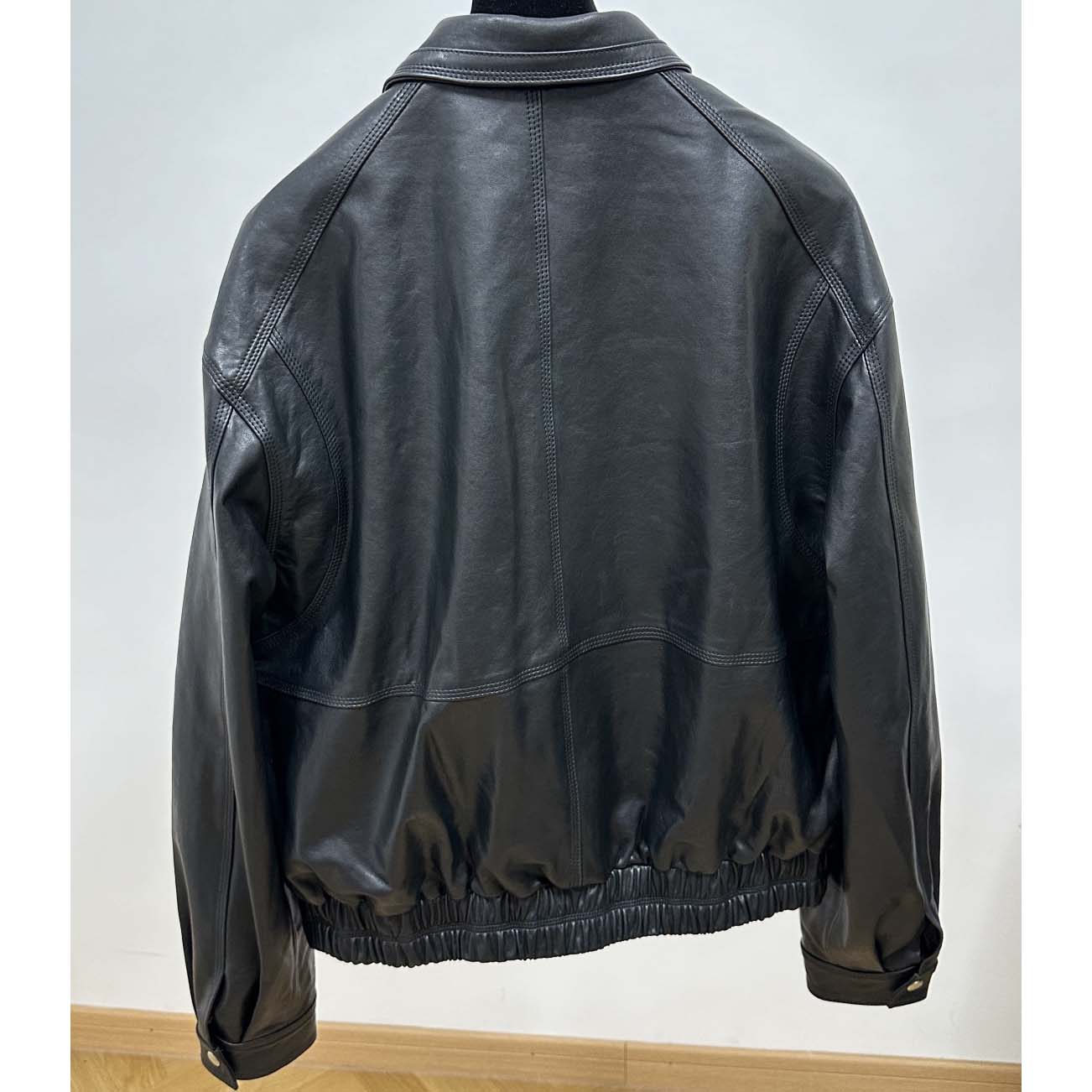 Saint Laurent Leather Jacket - DopestKickz