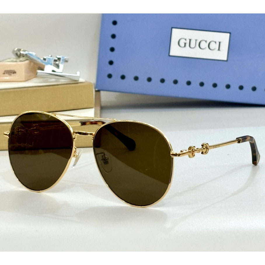 Gucci Aviator Sunglasses    GG1698S - DopestKickz