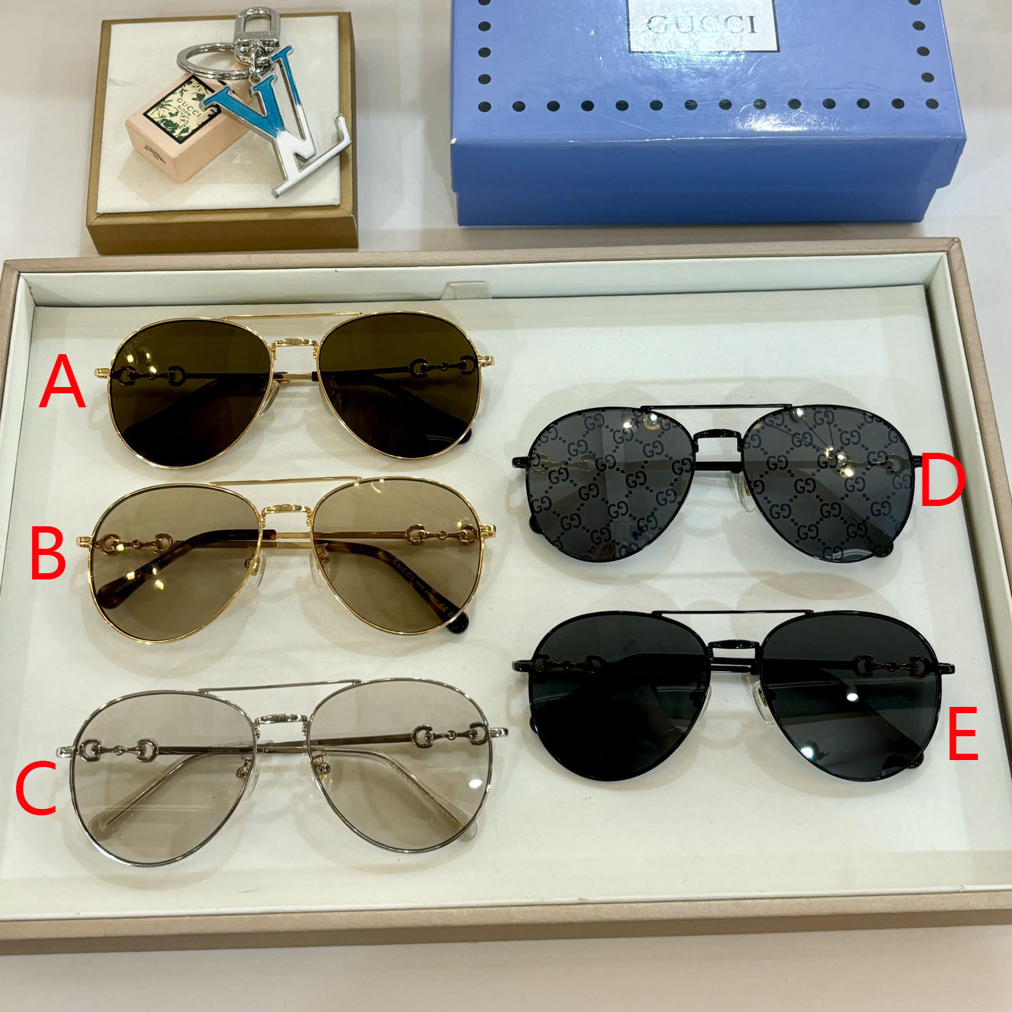 Gucci Aviator Sunglasses    GG1698S - DopestKickz