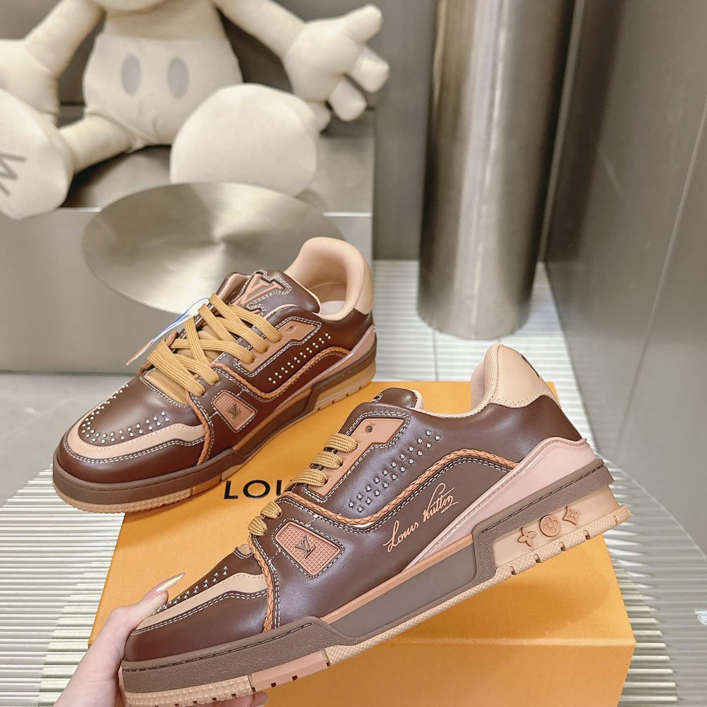 Louis Vuitton LV Trainer Sneaker   1AD7L7 - DopestKickz
