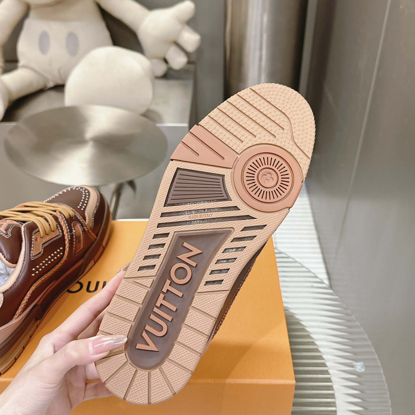 Louis Vuitton LV Trainer Sneaker   1AD7L7 - DopestKickz