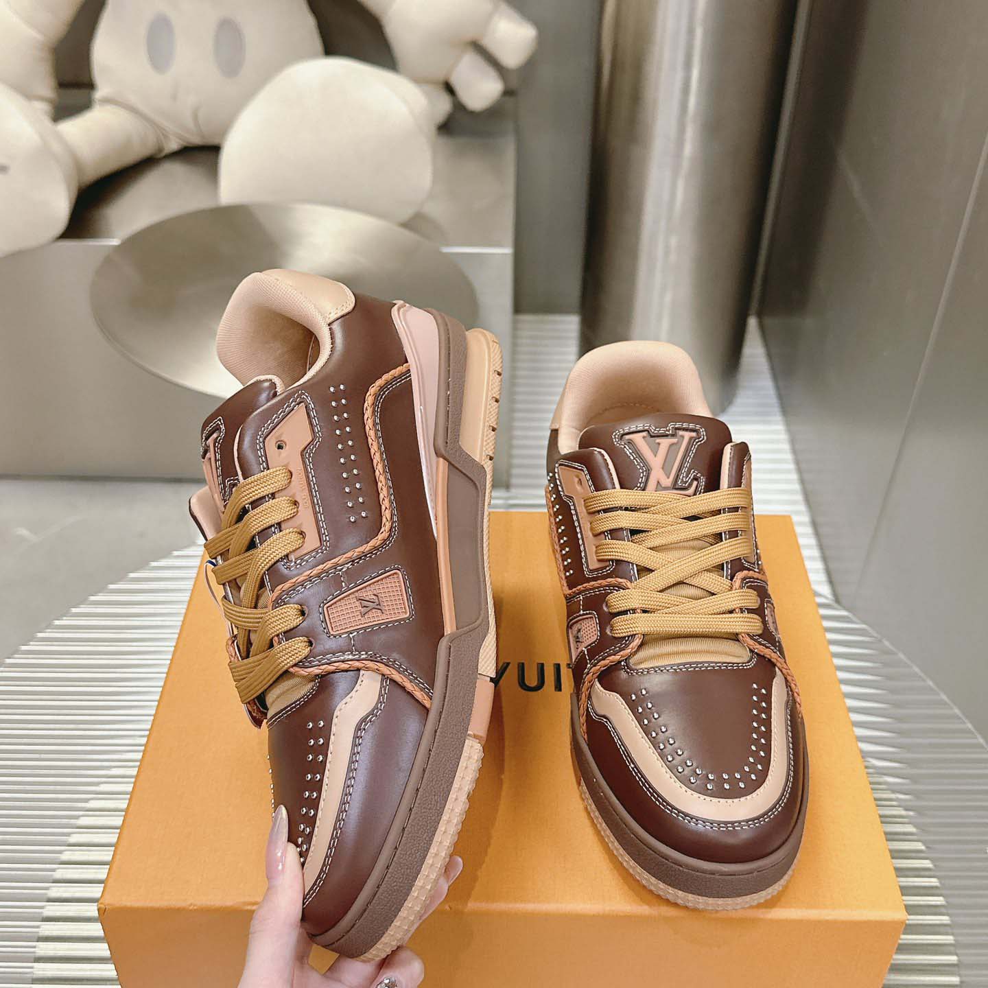 Louis Vuitton LV Trainer Sneaker   1AD7L7 - DopestKickz
