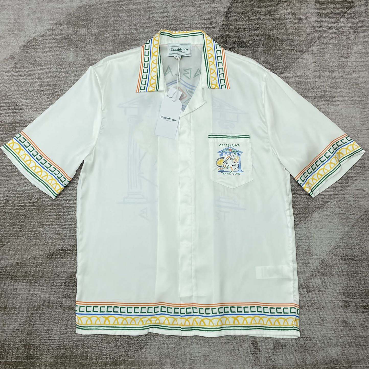 Casablanca Graphic-print Shirt   CA3514 - DopestKickz