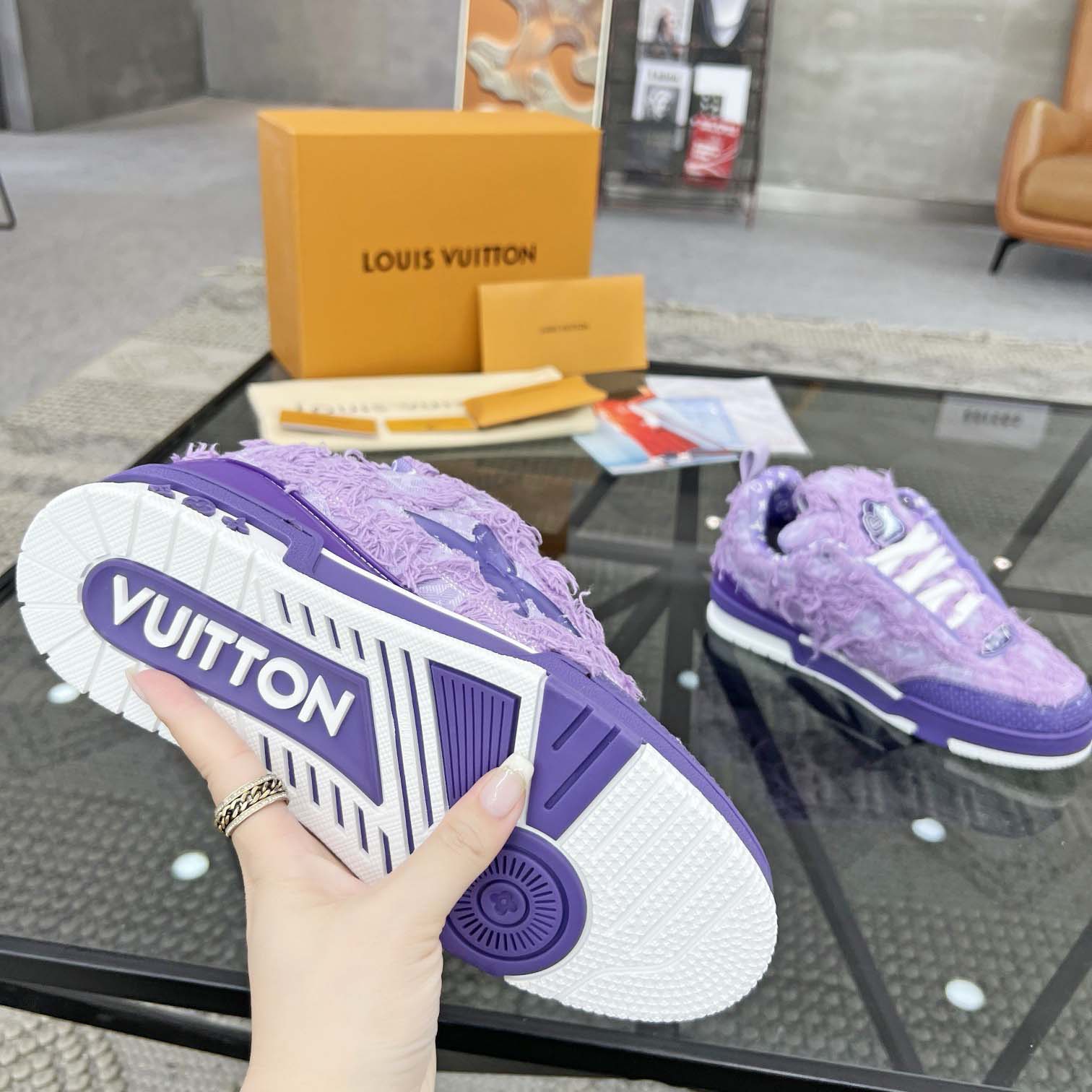 Louis Vuitton LV Skate Sneaker   1ACVI - DopestKickz