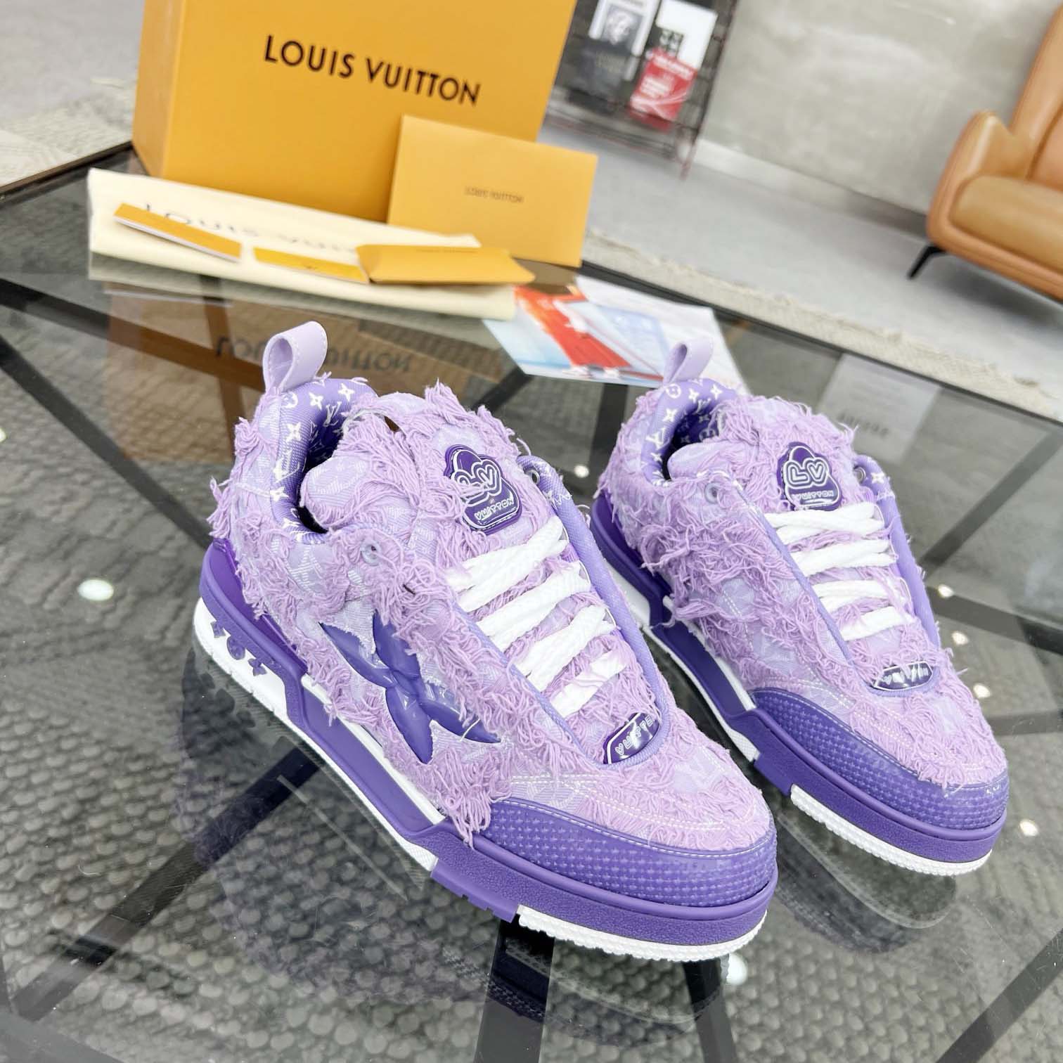Louis Vuitton LV Skate Sneaker   1ACVI - DopestKickz