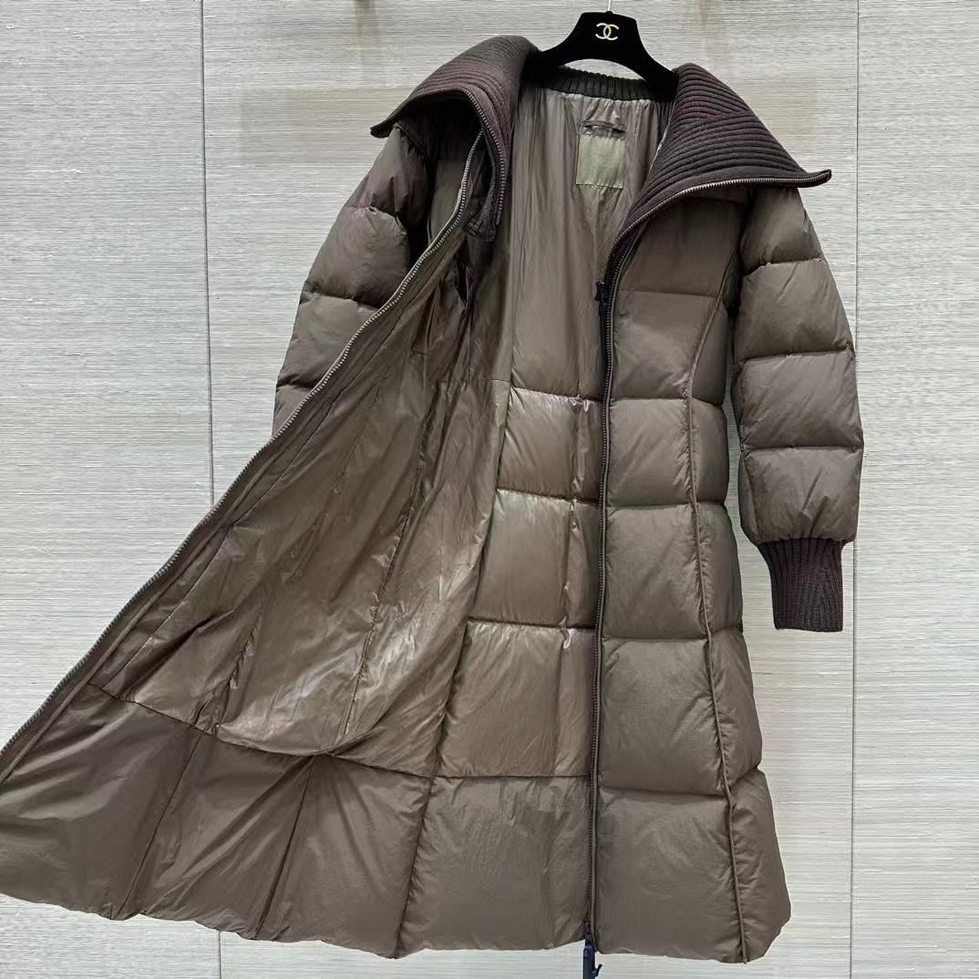 Moncler Brerelle Long Down Jacket - DopestKickz