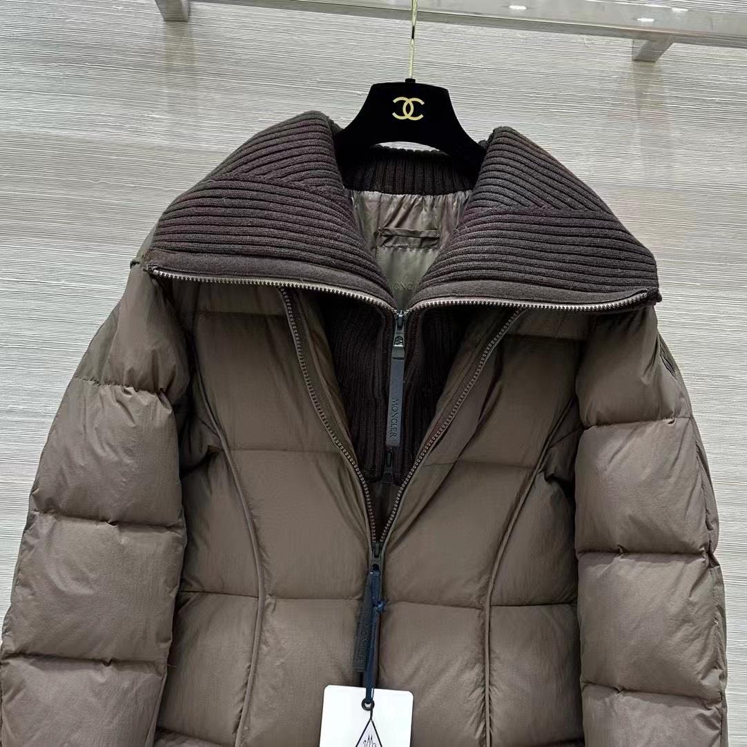 Moncler Brerelle Long Down Jacket - DopestKickz
