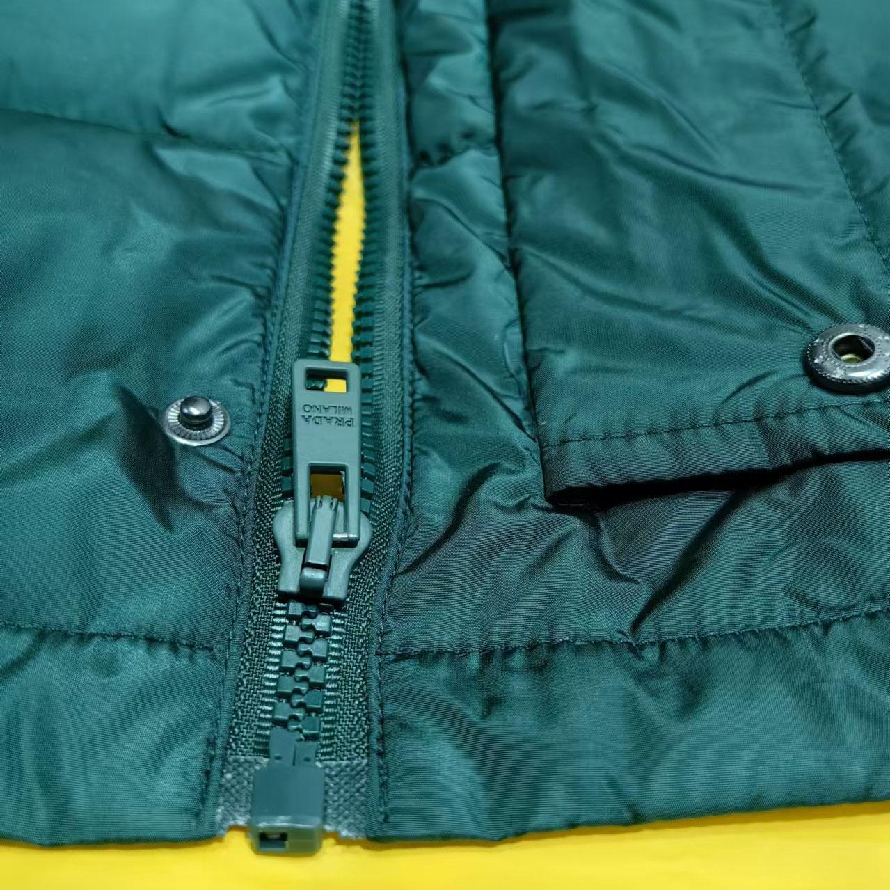 Prada Cropped Re-Nylon Down Jacket - DopestKickz