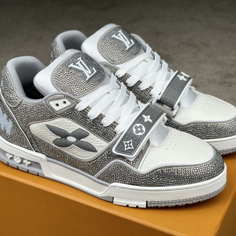 Louis Vuitton LV Trainer Sneaker   - DopestKickz