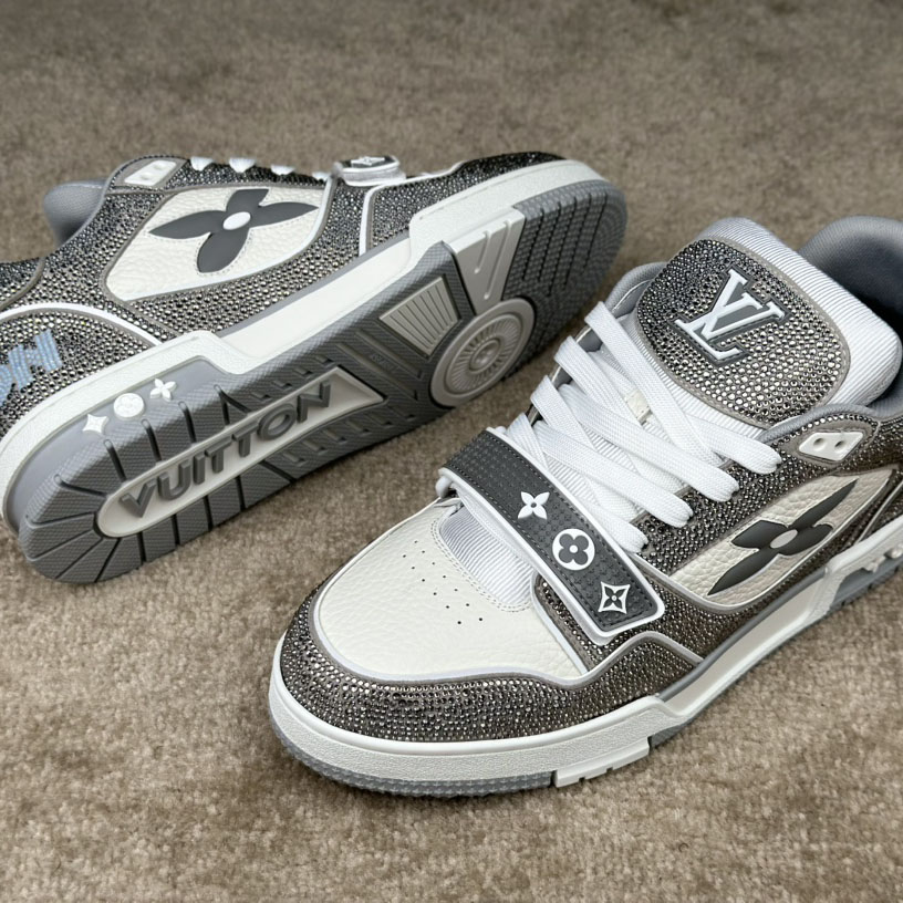 Louis Vuitton LV Trainer Sneaker   - DopestKickz