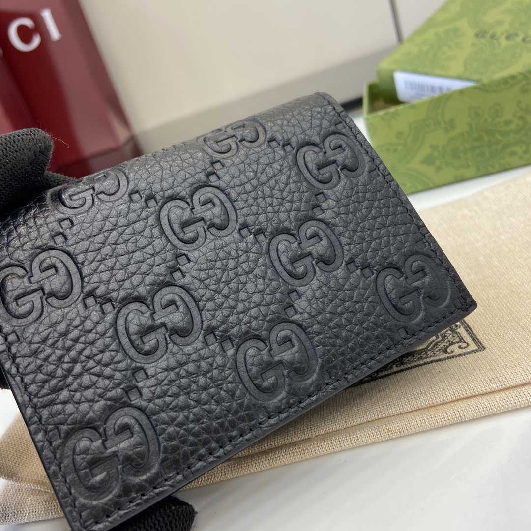 Gucci GG Emblem Mini Wallet - DopestKickz