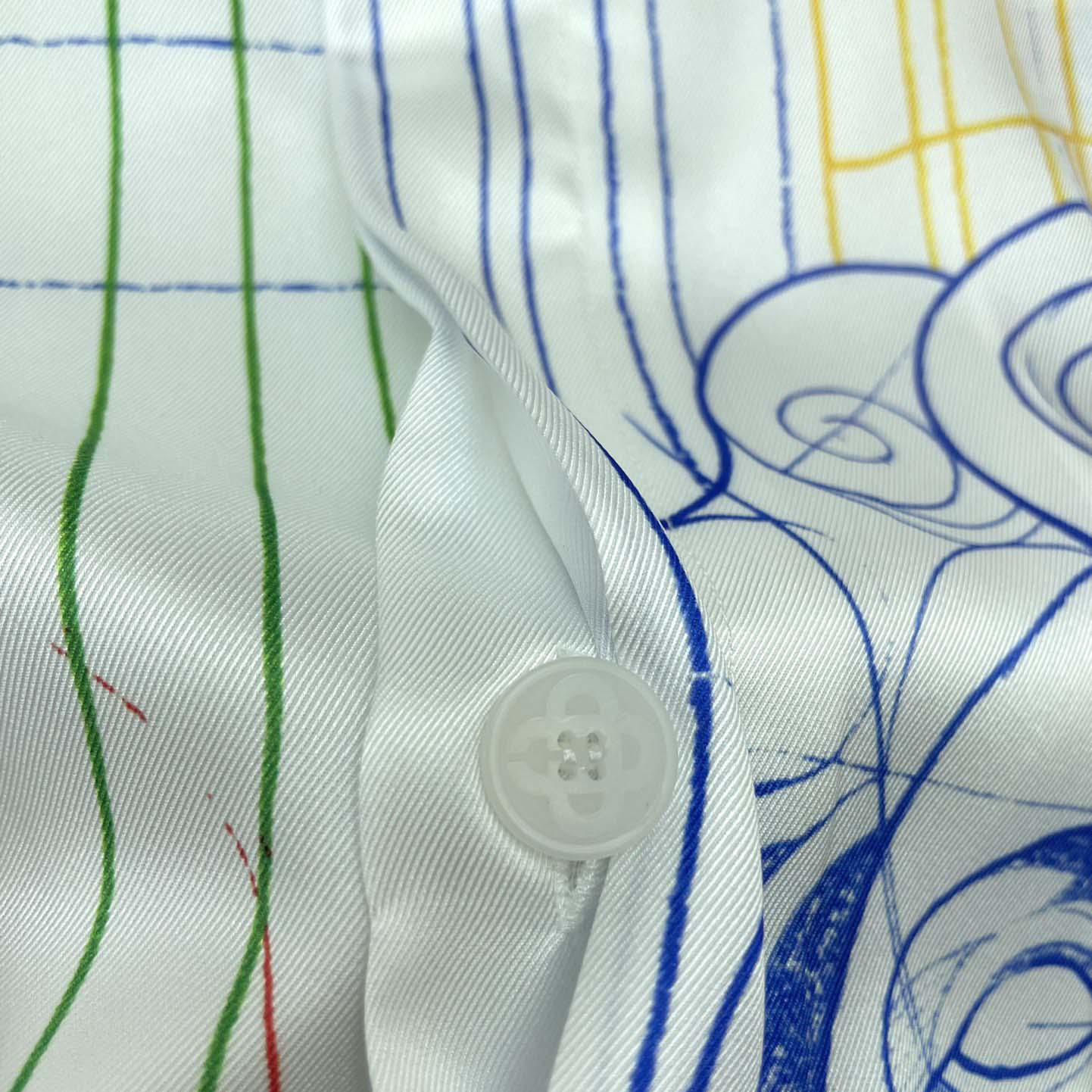 Casablanca Silk Cuban Shirt     CA3513 - DopestKickz