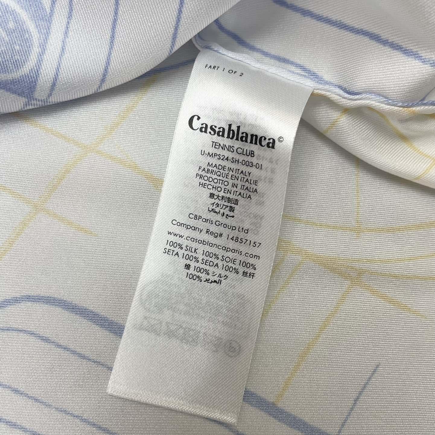 Casablanca Silk Cuban Shirt     CA3513 - DopestKickz