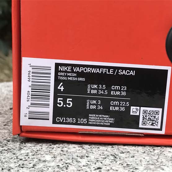 Sacai x Nike Vapor Waffle Sneaker     CV1363-105 - DopestKickz