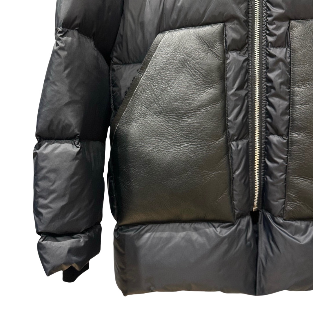 Rick Owens Hooded Duvet Jacket  - DopestKickz