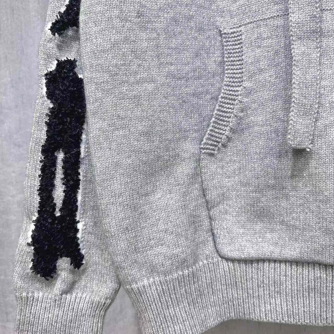 Amiri Bones Hoodie With Embroidered Logo - DopestKickz