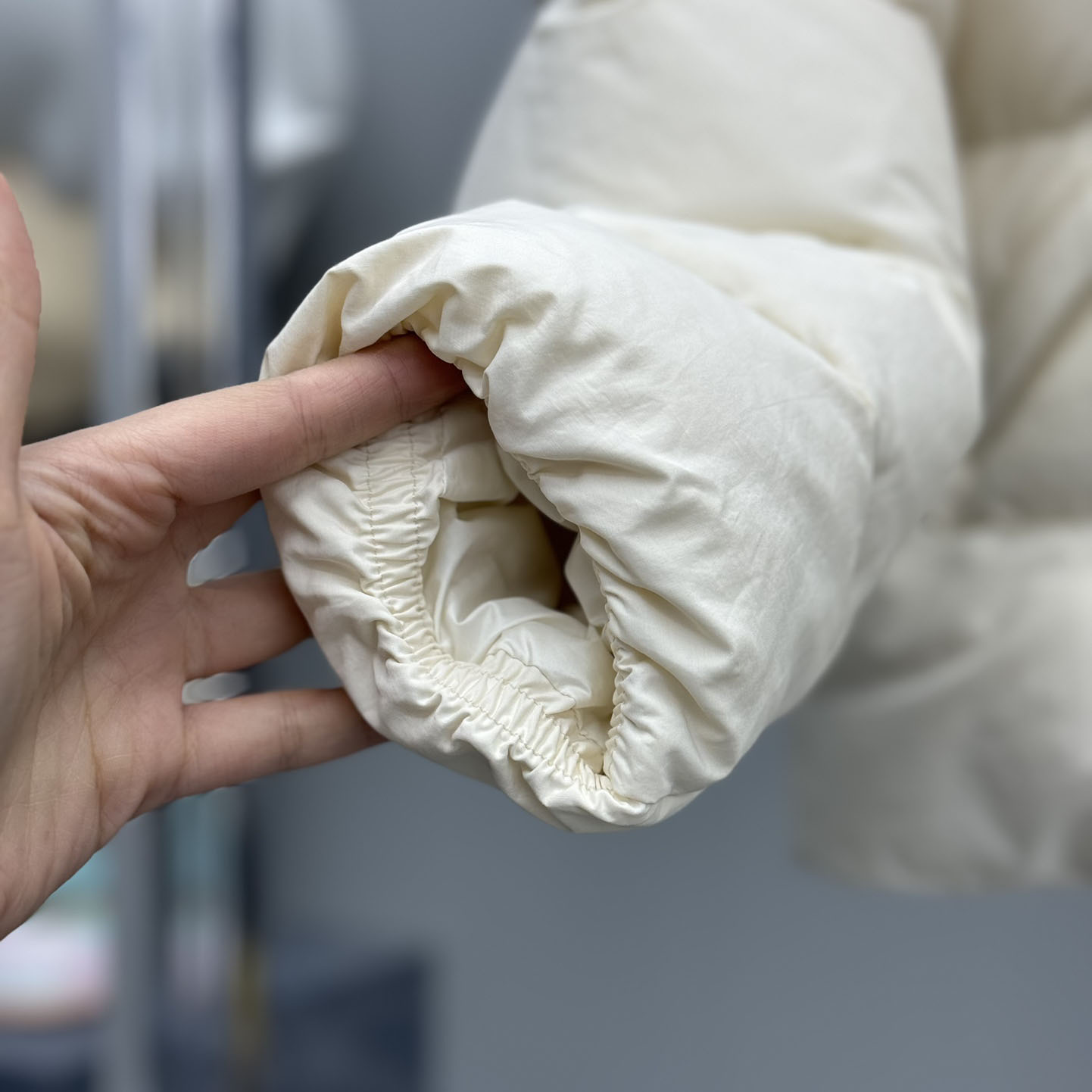 Moncler Auffrique  Velvet-trimmed Down Jacket - DopestKickz