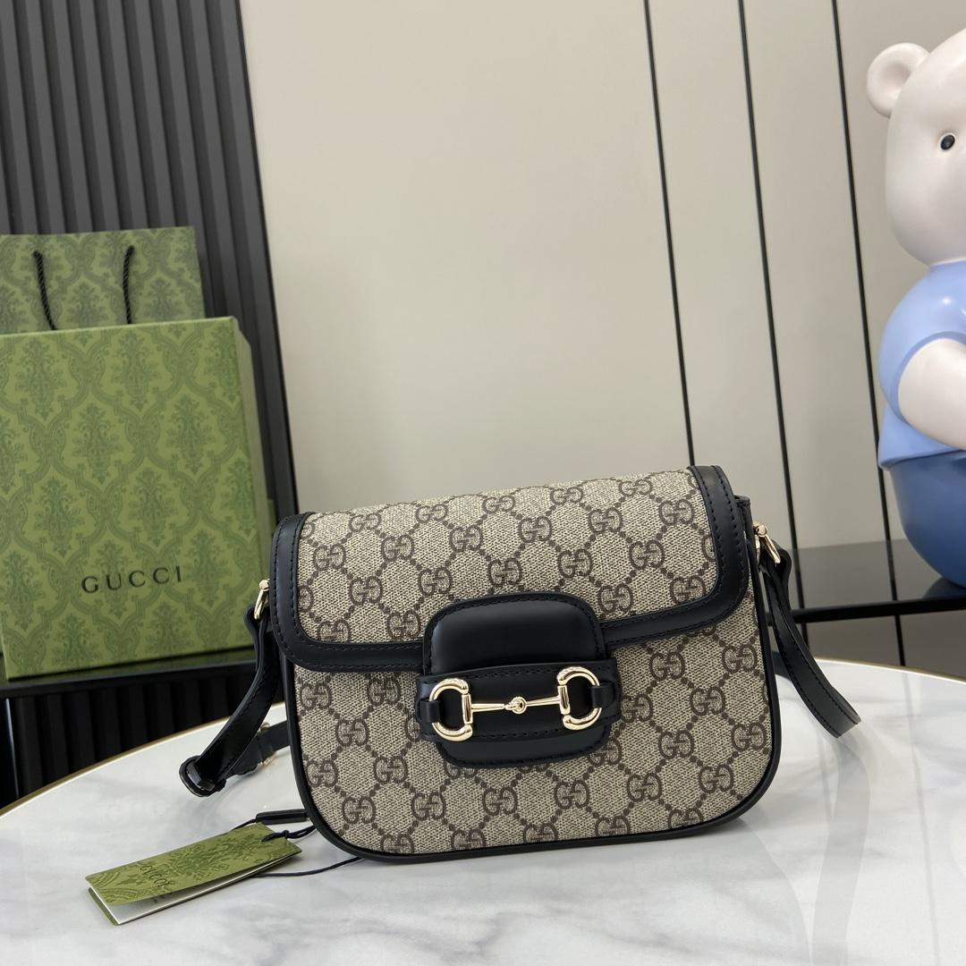 Gucci Horsebit 1955 Soft Mini Shoulder Bag - DopestKickz