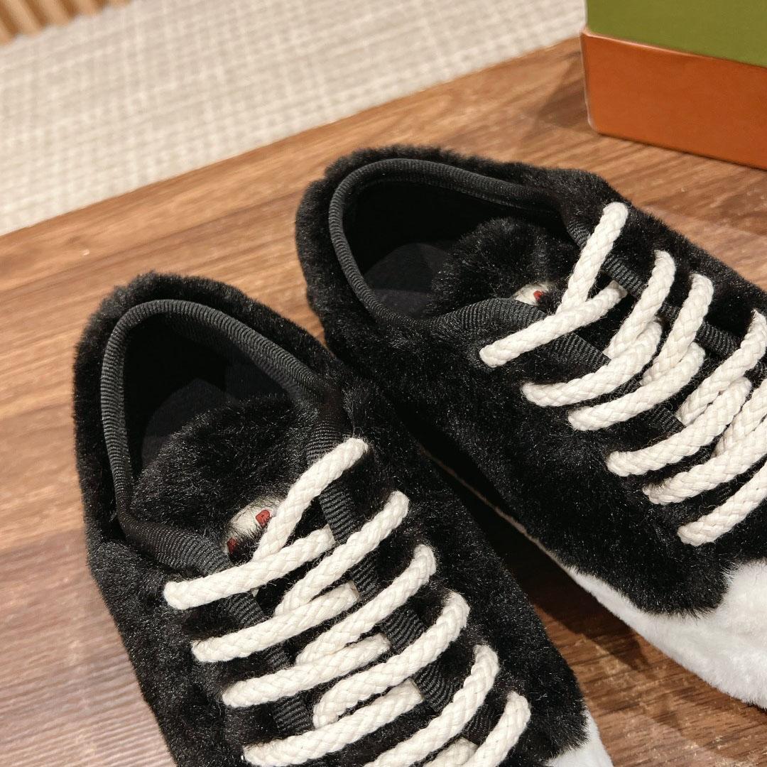 Marni Black Teddy Tennis Sneaker - DopestKickz