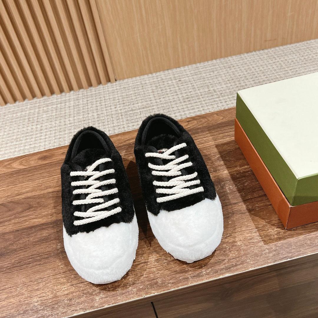 Marni Black Teddy Tennis Sneaker - DopestKickz
