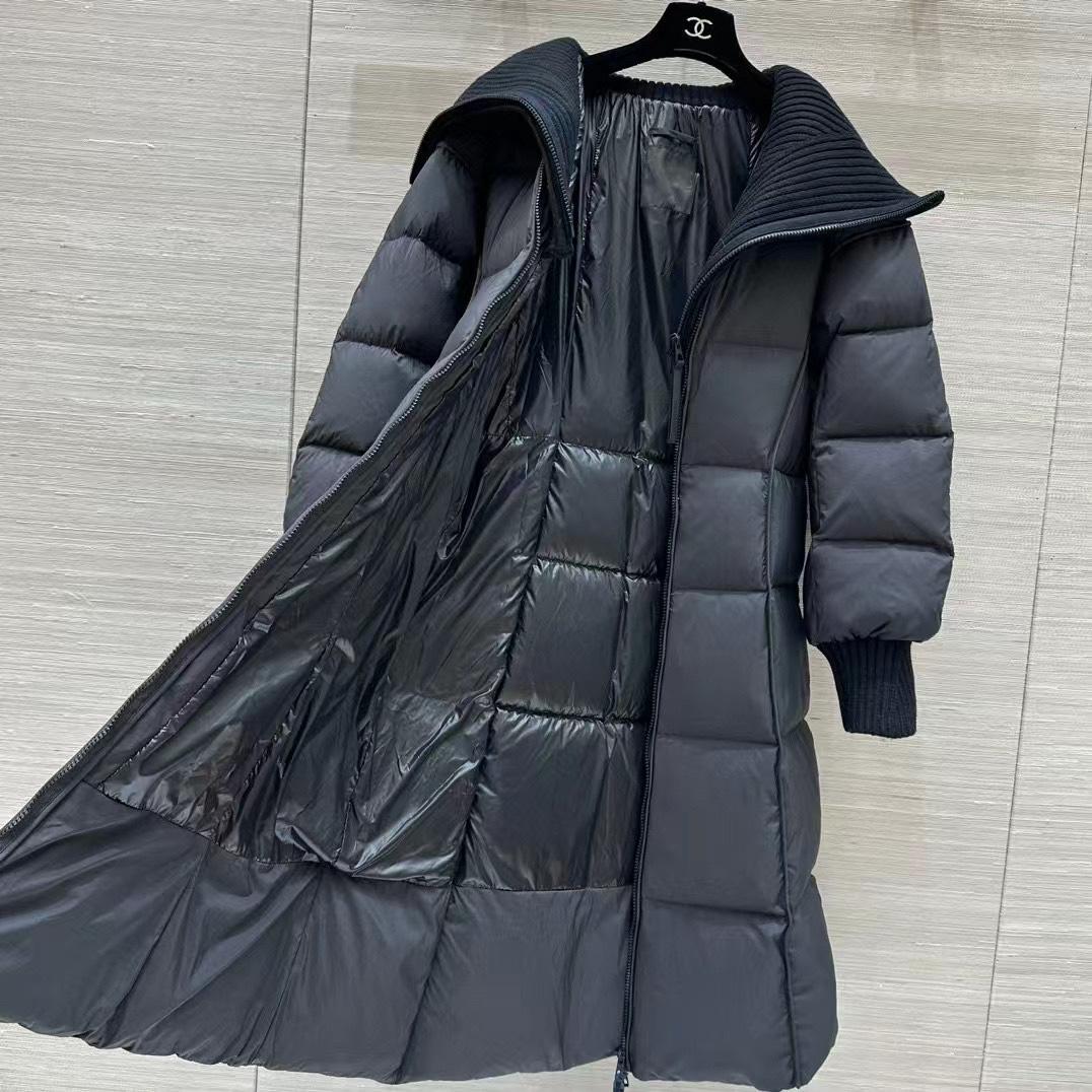 Moncler Brerelle Long Down Jacket - DopestKickz