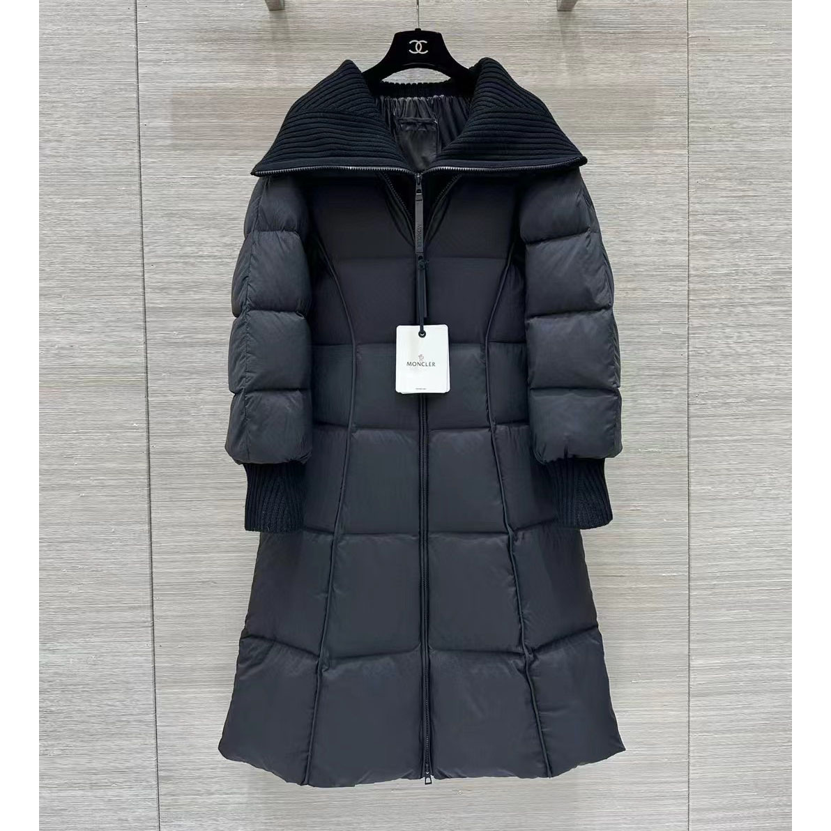 Moncler Brerelle Long Down Jacket - DopestKickz