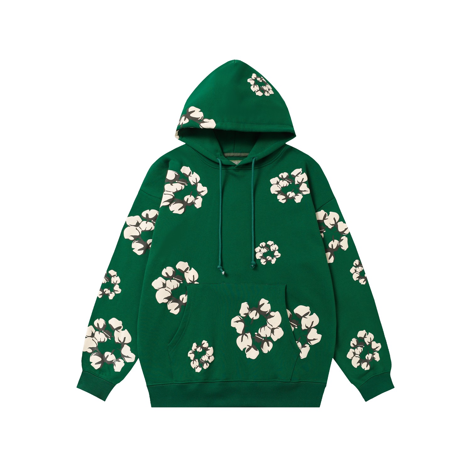 Denim Tears Cactus Tears Wreath Hoodie Green - DopestKickz