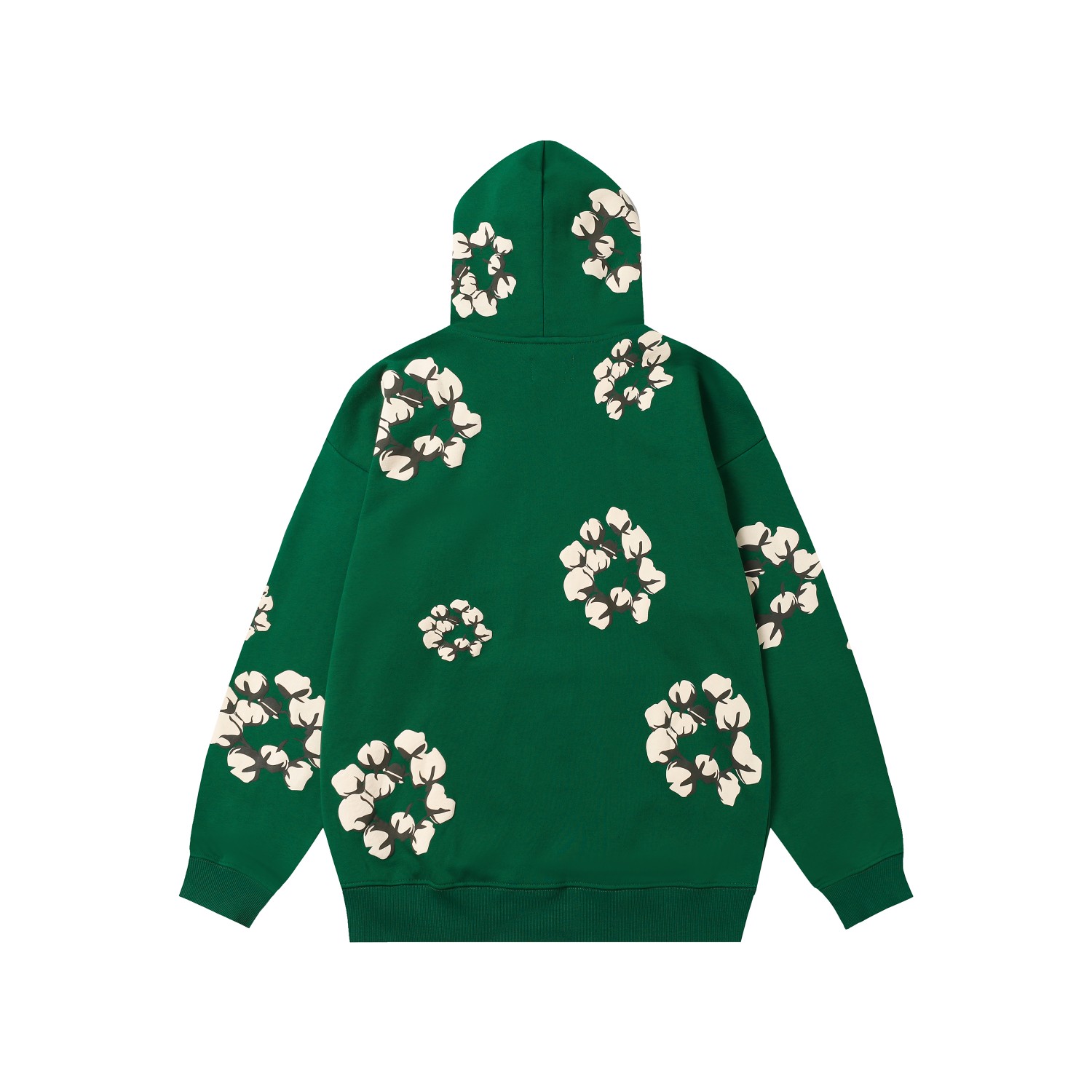 Denim Tears Cactus Tears Wreath Hoodie Green - DopestKickz