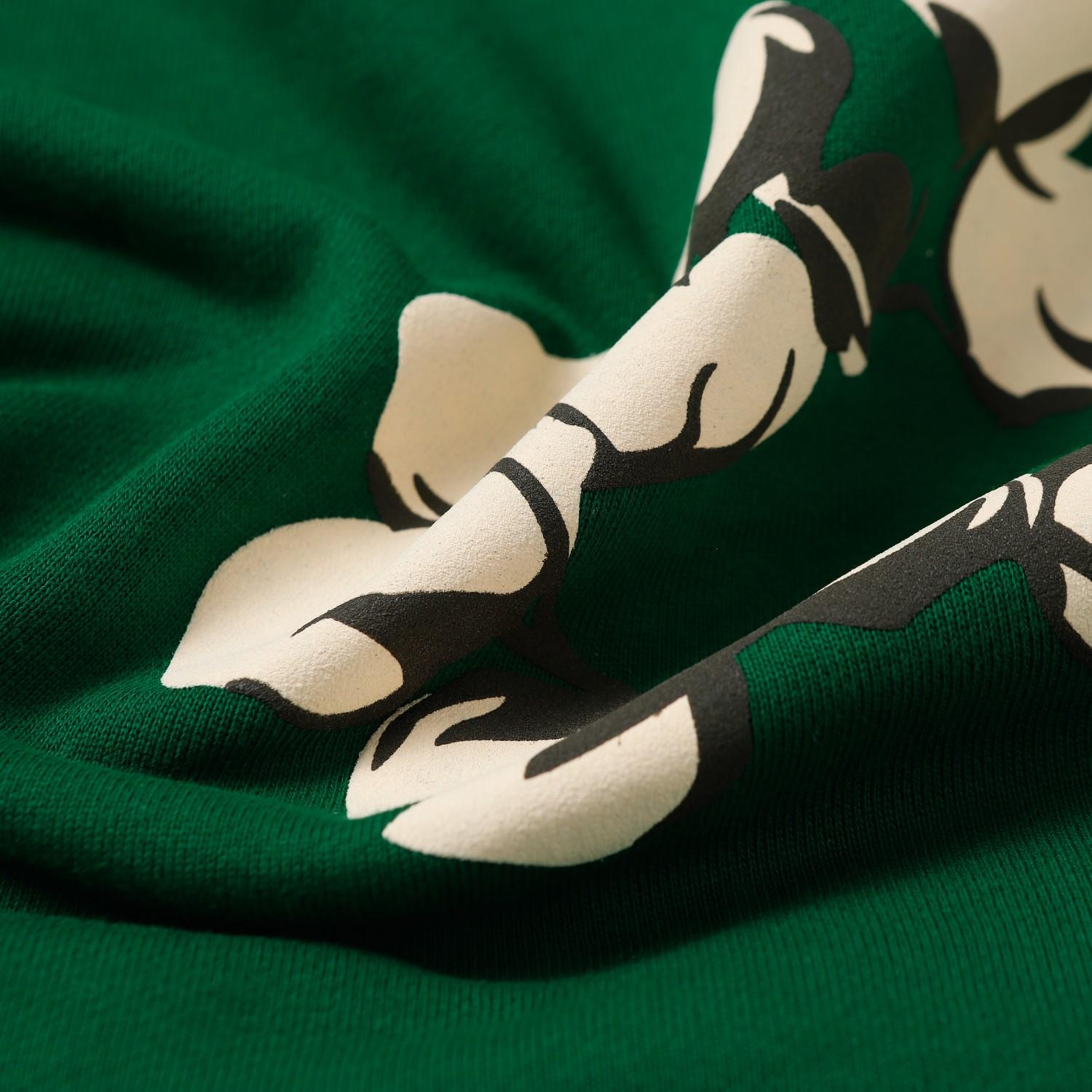 Denim Tears Cactus Tears Wreath Hoodie Green - DopestKickz