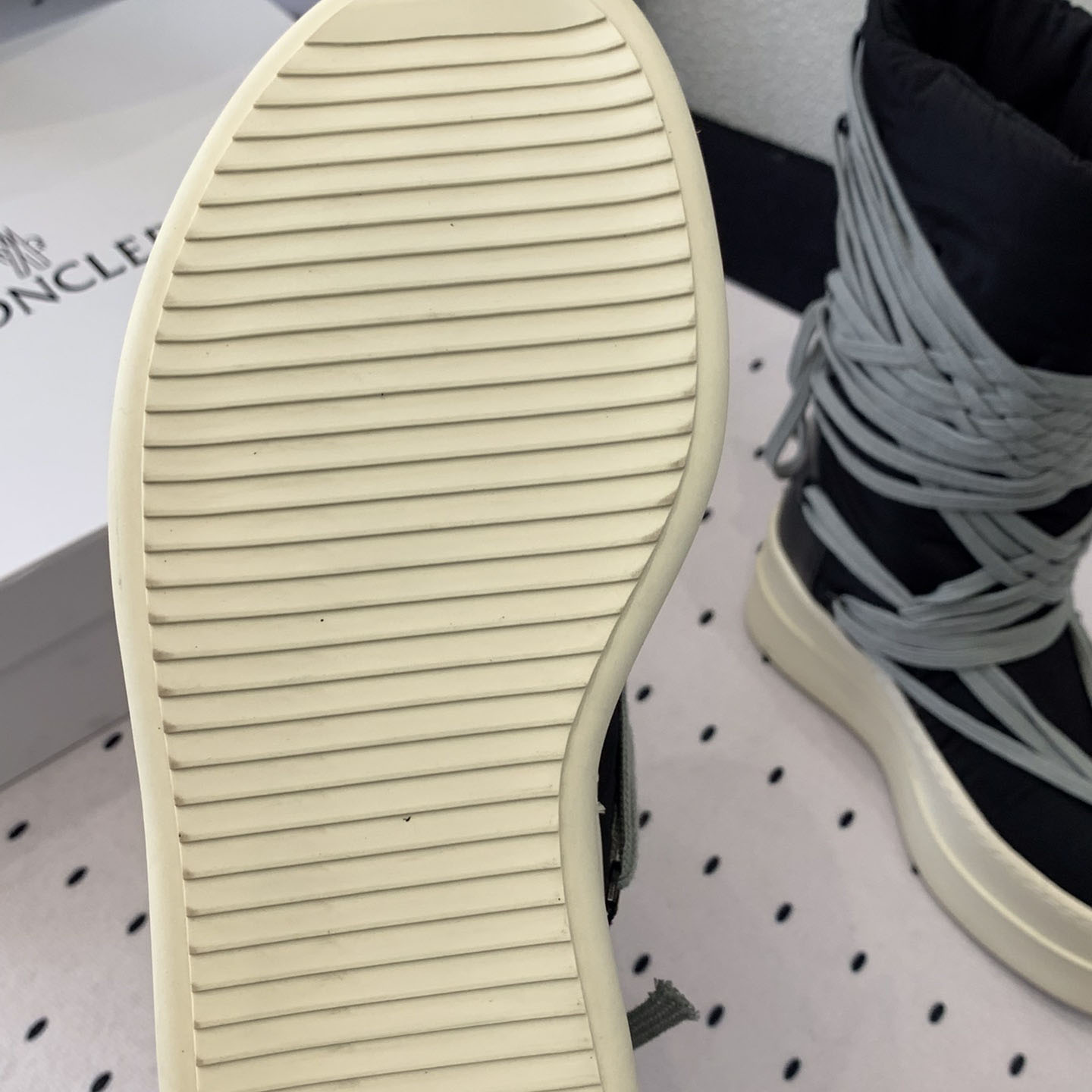 Moncler x Rick Owens Bigrocks Padded Boots - DopestKickz