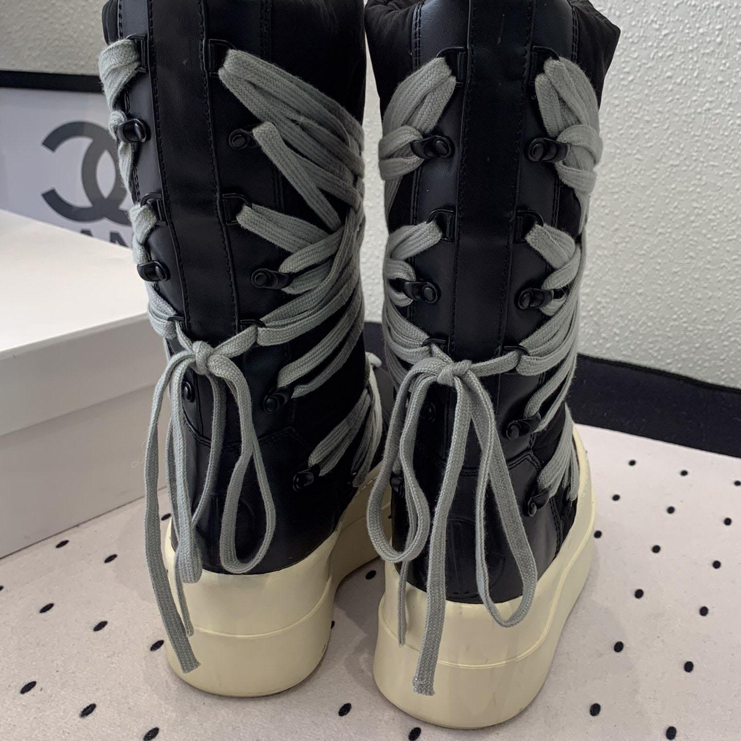 Moncler x Rick Owens Bigrocks Padded Boots - DopestKickz