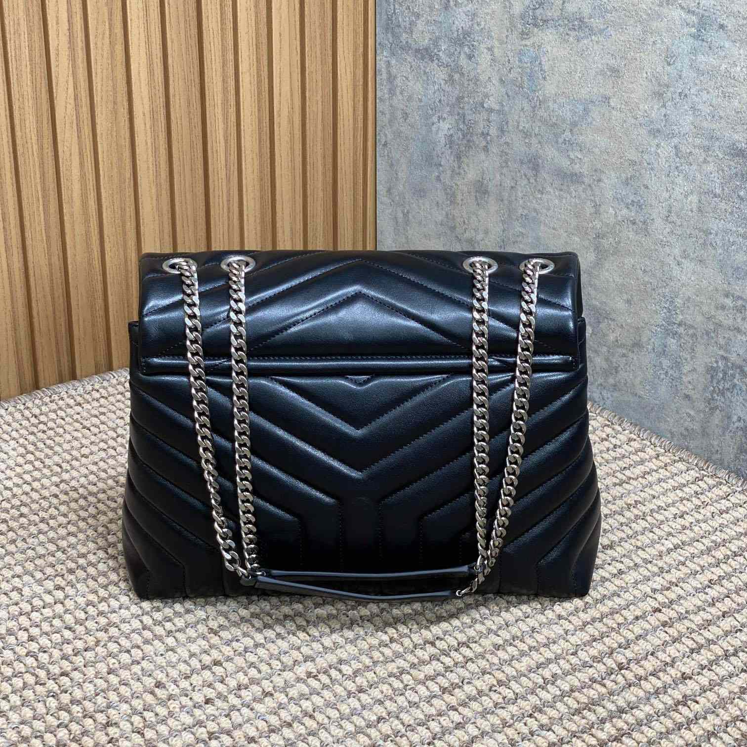 Saint Laurent Loulou Shoulder Bag   32x22x11cm - DopestKickz