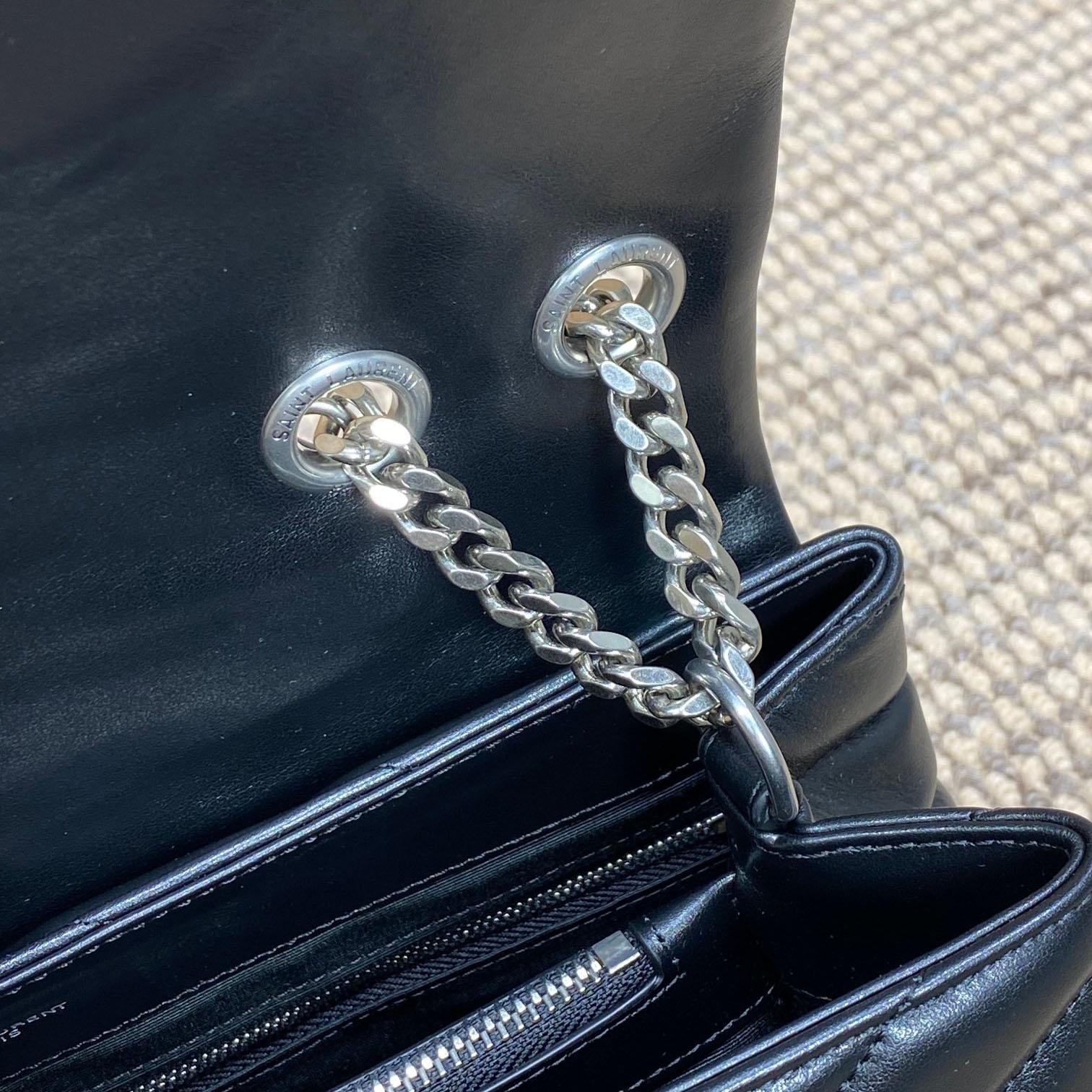 Saint Laurent Loulou Shoulder Bag   32x22x11cm - DopestKickz