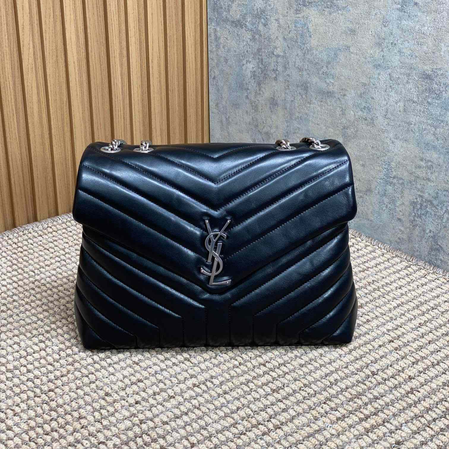 Saint Laurent Loulou Shoulder Bag   32x22x11cm - DopestKickz