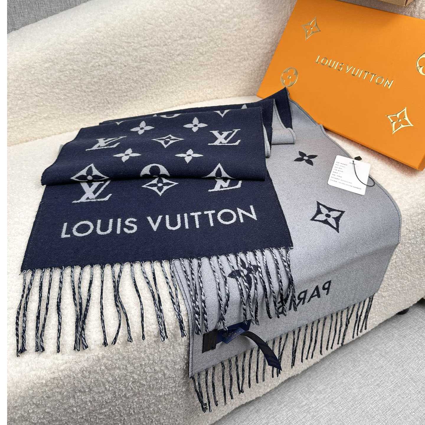 Louis Vuitton All About Monogram Scarf  M79130 - DopestKickz