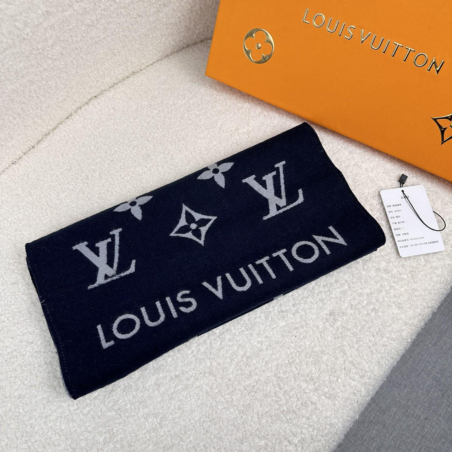 Louis Vuitton All About Monogram Scarf  M79130 - DopestKickz
