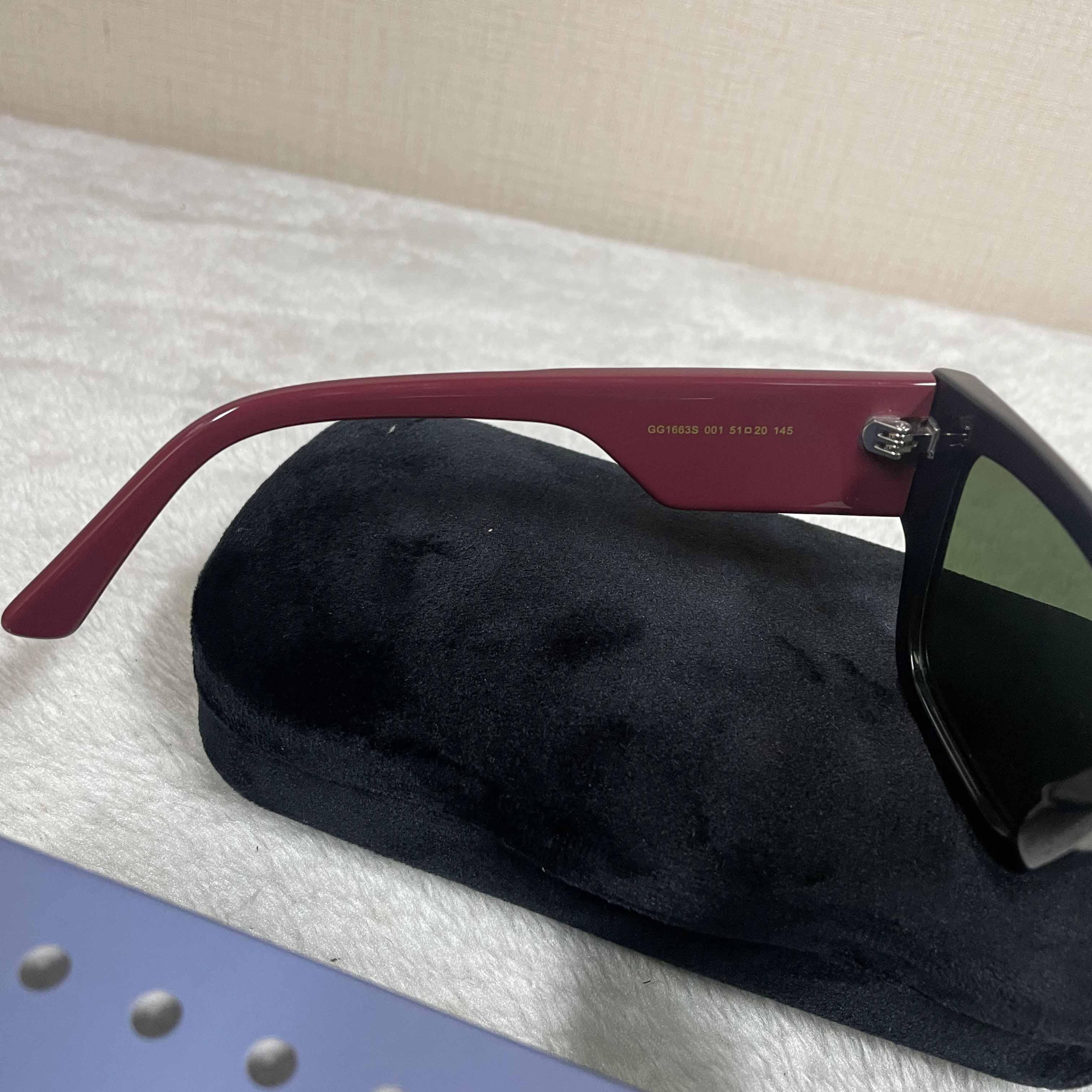 Gucci Square Frame Sunglasses    GG1663S - DopestKickz