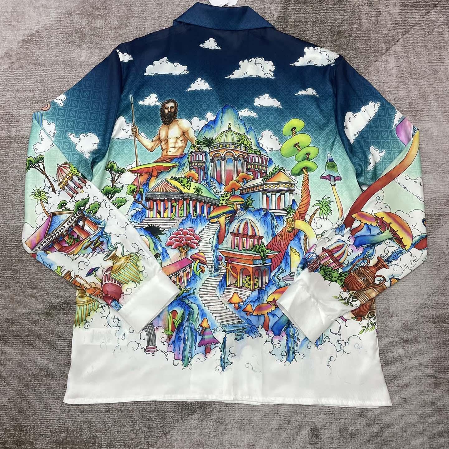 Casablanca The Road To Knowledge Shirt   CA3503 - DopestKickz