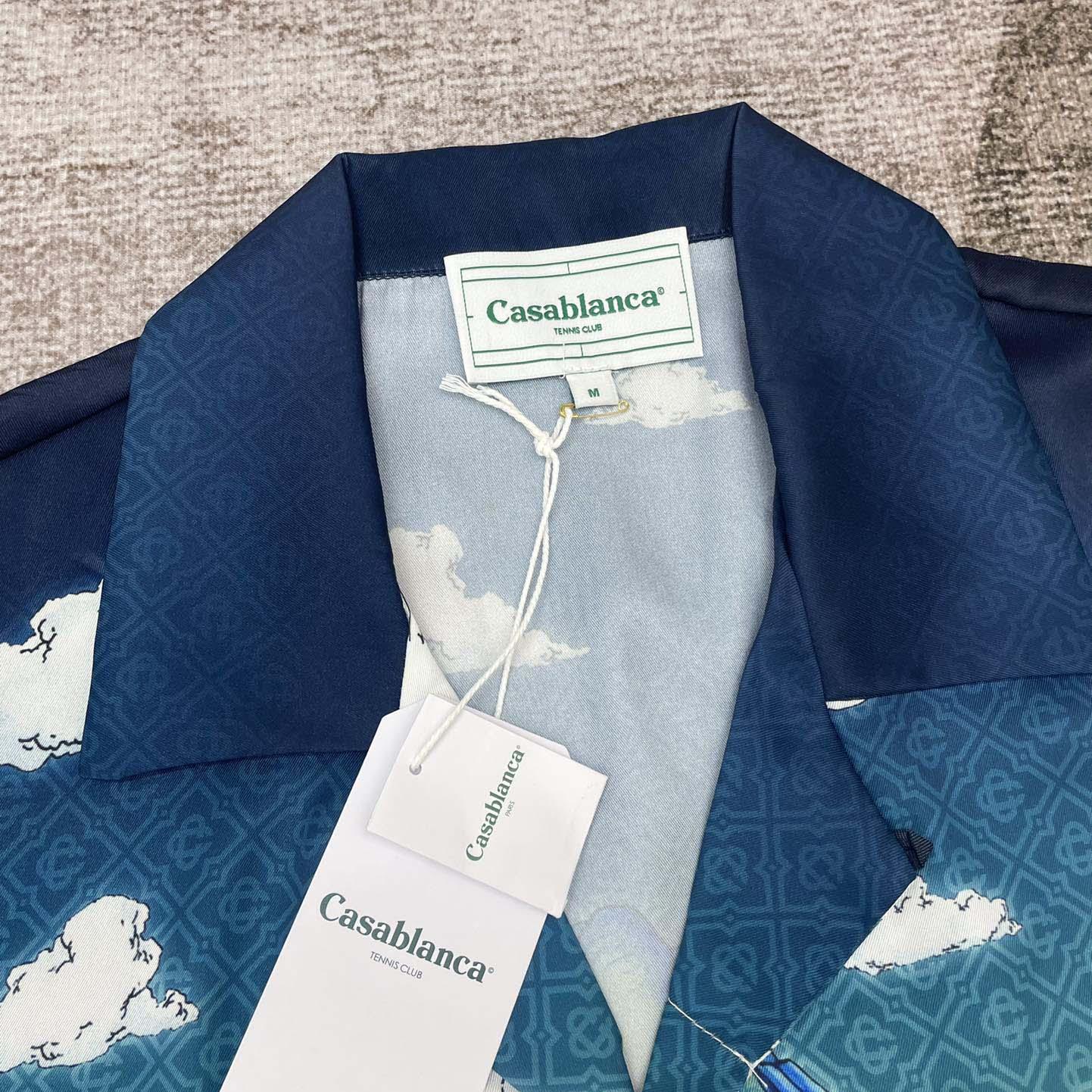 Casablanca The Road To Knowledge Shirt   CA3503 - DopestKickz