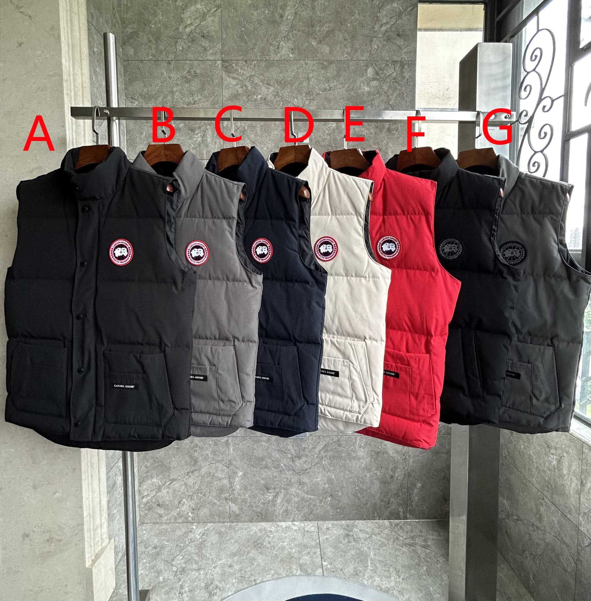 Canada Goose Red Label Down Vest - DopestKickz