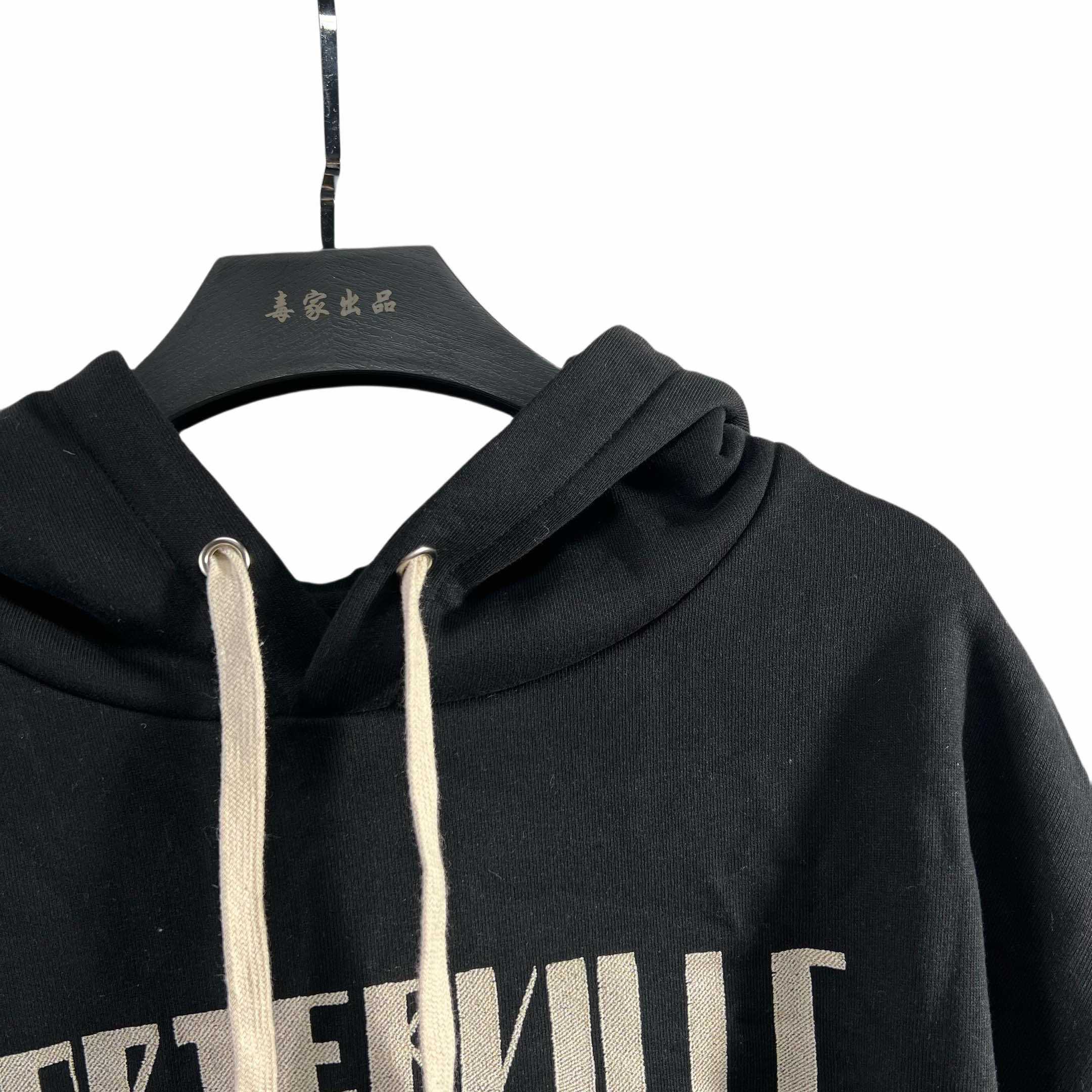 Rick Owens DRKSHDW Porterville Popover Hoodie - DopestKickz