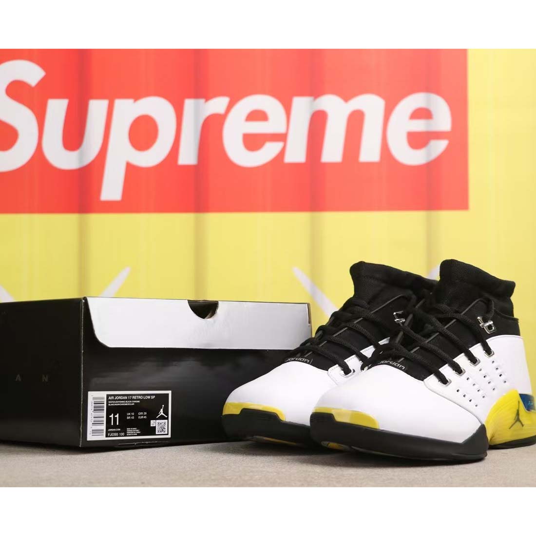 Air Jordan 17  Low “Lightning”   FJ0395-100 - DopestKickz