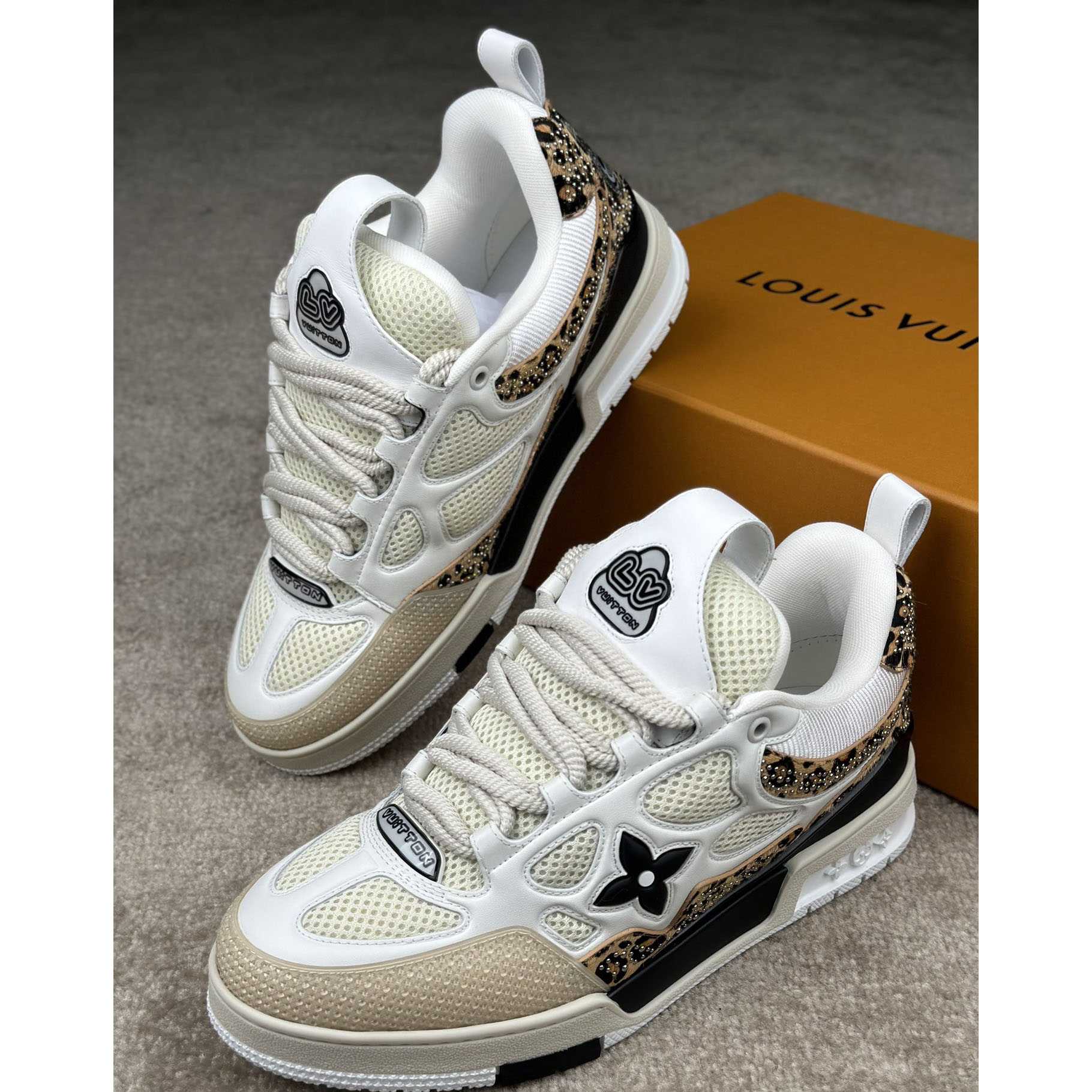 Louis Vuitton LV Trainer Sneaker   - DopestKickz