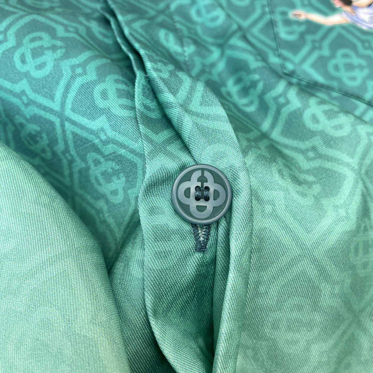 Casablanca Flying Angel Silk Shirt    CA3504 - DopestKickz