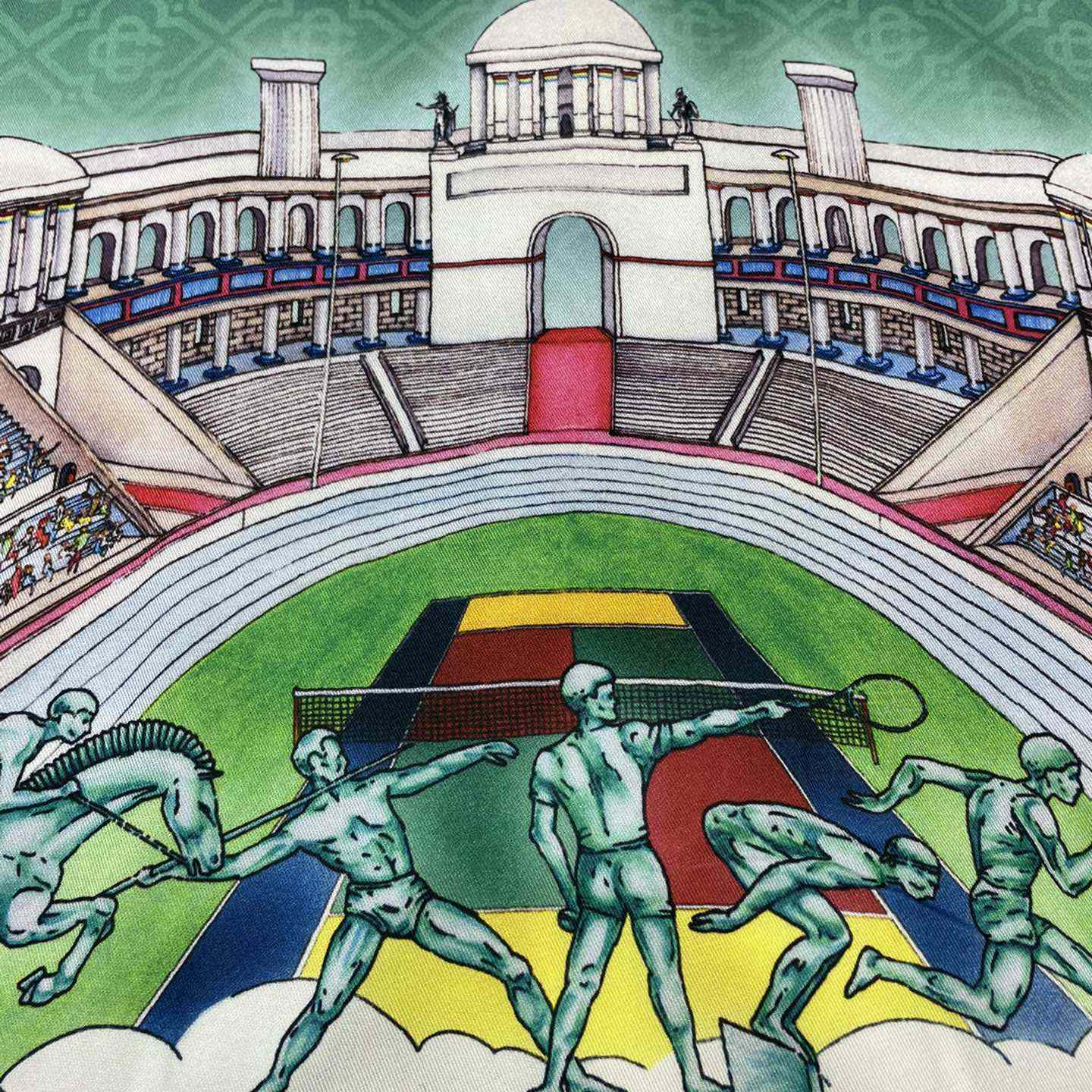 Casablanca Flying Angel Silk Shirt    CA3504 - DopestKickz